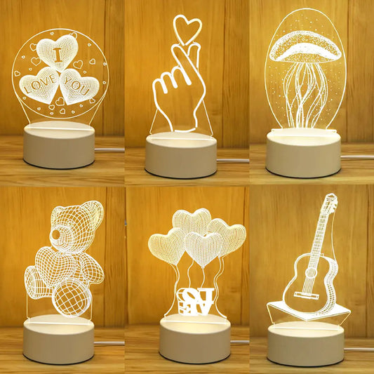 Acrylic 3D Illumination Lamp