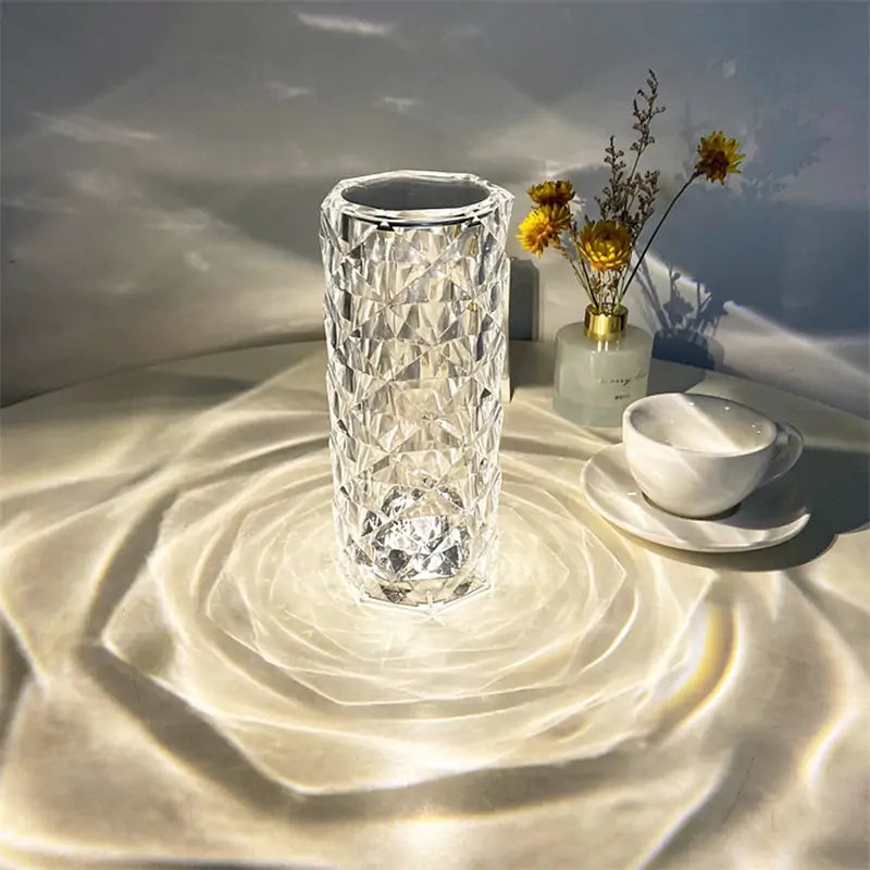 3D Effect Crystal LED Lamp